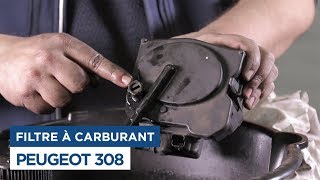 Changer le Filtre à Carburant sur Peugeot 308 [upl. by Novyad]