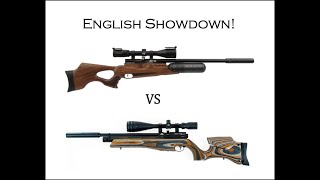 Air Arms S510 vs Daystate Wolverine R English Showdown [upl. by Dracir]