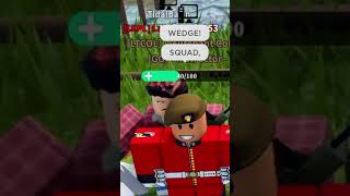 The British Army instructor died 4 times ROBLOX shorts [upl. by Essirehs]