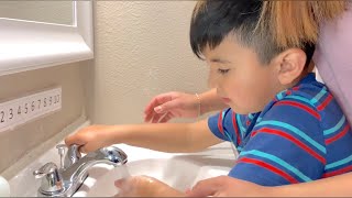 Nonverbal Autism Potty Routine [upl. by Adnirb]