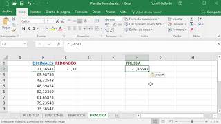 Función REDONDEARMAS en Excel [upl. by Cally]