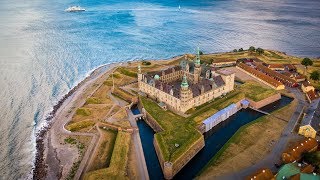 Hamlets Kronborg Castle  Helsingør  Elsinore  Denmark  4K [upl. by Ardnod340]