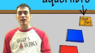 02 Spanish lesson  Demonstrative adjectives part 1 this amp that [upl. by Adiaj]