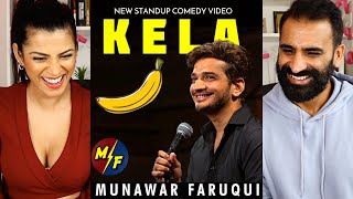 MUNAWAR FARUQUI  KELA  REACTION  Standup Comedy 2023 [upl. by Thaxter]