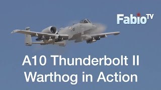 A10 Thunderbolt II  Warthog in Action [upl. by Fellner]