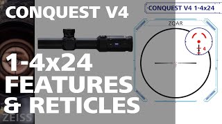 Conquest V4 14x24 Features and Reticles [upl. by Publea]