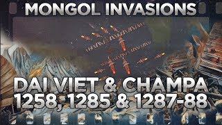 Mongols Invasions of Vietnam 12581288 DOCUMENTARY [upl. by Tarra]