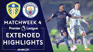 Leeds United v Manchester City  PREMIER LEAGUE HIGHLIGHTS  1032020  NBC Sports [upl. by Danila]