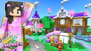 💜Building A Village Empires SMP Ep14 [upl. by Colly202]