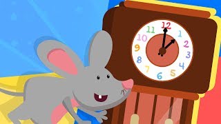 Nursery Rhymes and Kids Songs  Hickory Dickory Dock Song [upl. by Nawj]