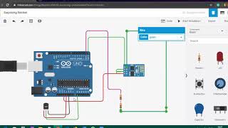 IoT project in Tinkercad and Thinkspeak [upl. by Florin29]