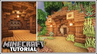 Minecraft Hobbit Hole Storage Room Tutorial [upl. by Ailesor]