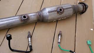 3rd Gen Honda CRV Stolen Catalytic Converter Replacement [upl. by Luo]