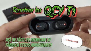 resetear Auriculares QCYT1 [upl. by Reerg]