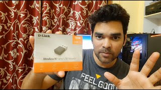 DLink Wireless Nano USB Adapter N300 [upl. by Sunil229]