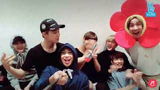 BTS 방탄소년단 Celebrating Chuseok with Armys on Vlive ENG SUB 2016 [upl. by Cherri]