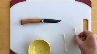 Maintaining an Opinel Carbon Steel Knife [upl. by Krefetz]