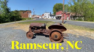 Im visiting every town in NC  Ramseur North Carolina [upl. by Magnolia157]