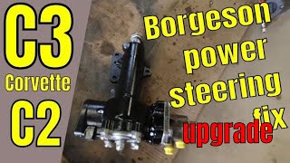 Borgeson C3 Corvetter Power Steering Upgrade [upl. by Lau]