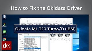 How to Fix the Okidata Printer Driver [upl. by Coltson]