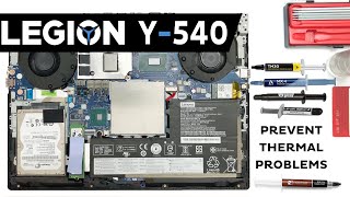 Lenovo Legion Y540 Thermal Repaste Tutorial [upl. by Notsuoh]