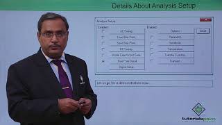 PSpice  Analysis Setup [upl. by Oneg]