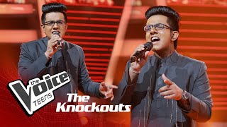 Veenath Sathsara  Madari  Knockouts  The Voice Teens Sri Lanka [upl. by Ainehs]