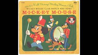 Mickey Mouse Club Song and March Mickey Mouse Club  Golden Records 78 [upl. by Roana708]