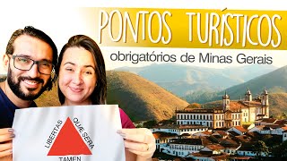 15 lugares INCRÍVEIS para conhecer em MINAS GERAIS [upl. by Naval]