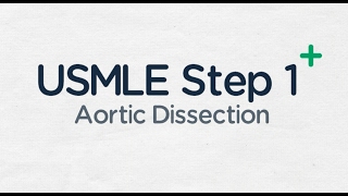 USMLE Step 1 Aortic Dissection [upl. by Aivalf]