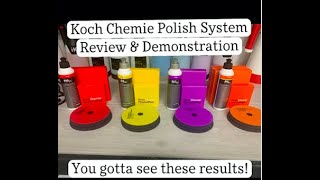 Koch Chemie KCX Polishing System  Review  Demo [upl. by Ellenod]