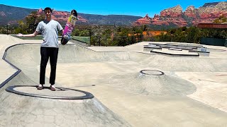 Skating The Worlds Most Beautiful Skatepark [upl. by Solis]