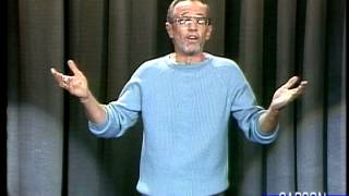 George Carlin Stand Up Comedy Routine on Johnny Carsons Tonight Show 1986 [upl. by Aras]