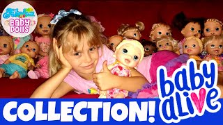 👚👕 Changing 30 Baby Alive Dolls With Skye amp Caden 👦🏼👧🏼 OUR BABY ALIVE DOLL COLLECTION 💖 [upl. by Eannej417]