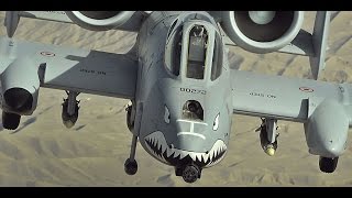 A10 Warthog Live Fire Training Mission  with live gunfire [upl. by Anayet743]