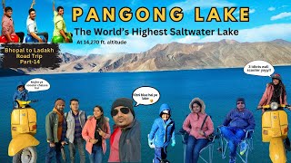 PANGONG To LEH via Chang La Pass  Bhopal to Ladakh Road Trip Part14 [upl. by Siol]