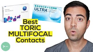 Best Contact Lenses for Astigmatism and Presbyopia  Best Toric Multifocal Contacts [upl. by Abbie]