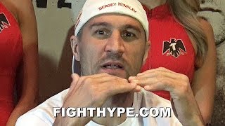 KOVALEV REVEALS quotUNDISPUTEDquot MOTIVATION TO BEAT CANELO EXPLAINS HOW MCGIRT EXTENDED HIS CAREER [upl. by Bartolomeo]