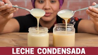 Leche Condensada  Como hacer leche condensada con leche en polvo o leche liquida [upl. by Jed920]