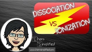 Dissociation and Ionization Examples  Dr K [upl. by Leeland]