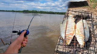 TERRIBLE PESCA EN EL PARANA ZARATE pesca y cocina [upl. by Muhan]