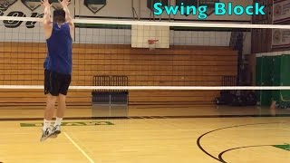 Middle Blocker Footwork  How to BLOCK a Volleyball Tutorial part 12 [upl. by Maker]