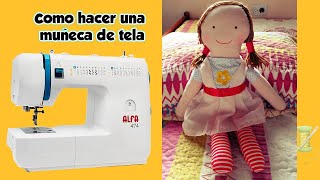 COMO HACER UNA MUÑECA DE TELA FÁCIL [upl. by Anderer193]