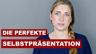 Vorstellungsgespräch Die perfekte Selbstpräsentation  Beispiel [upl. by Jere794]