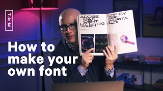 How To Make A Custom Font Using Fontself [upl. by Yankee]