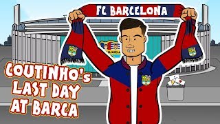 👋Coutinhos Last Day at Barcelona👋 Coutinho Bayern Munich Loan Parody [upl. by Traweek99]