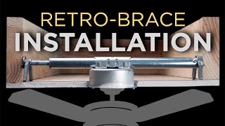 RACO RetroBrace® Ceiling Brace amp Box Kit [upl. by Nivag]