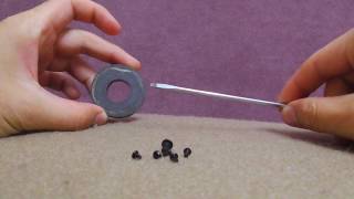 How to Magnetize amp Demagnetize a Screwdriver using a Speaker Magnet [upl. by Eigroeg]