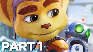 RATCHET AND CLANK RIFT APART PS5 Walkthrough Gameplay Part 1  INTRO PlayStation 5 [upl. by Inaflahk]