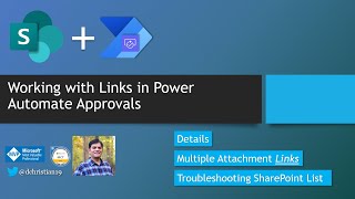 Working With Links In Power Automate Approvals [upl. by Gilud]